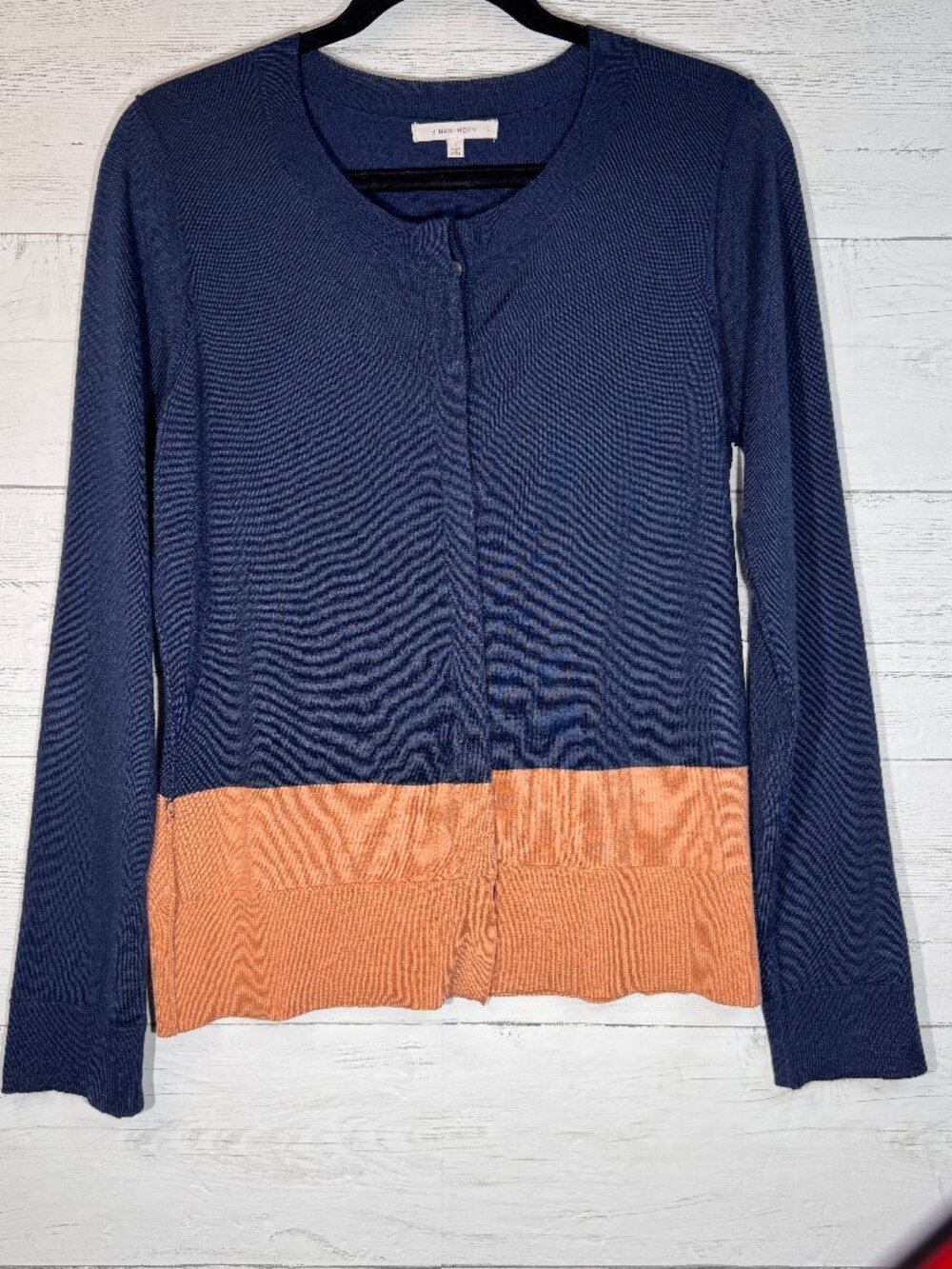 Stitch Fix | Solana Color Block Wool Blend Cardigan Sweater
